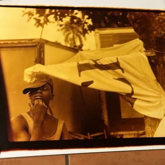 Janine Gordon Photograph 20x24" C-print Edition Signed Haiti Boy Chilln Portrait - Picture 4 of 7